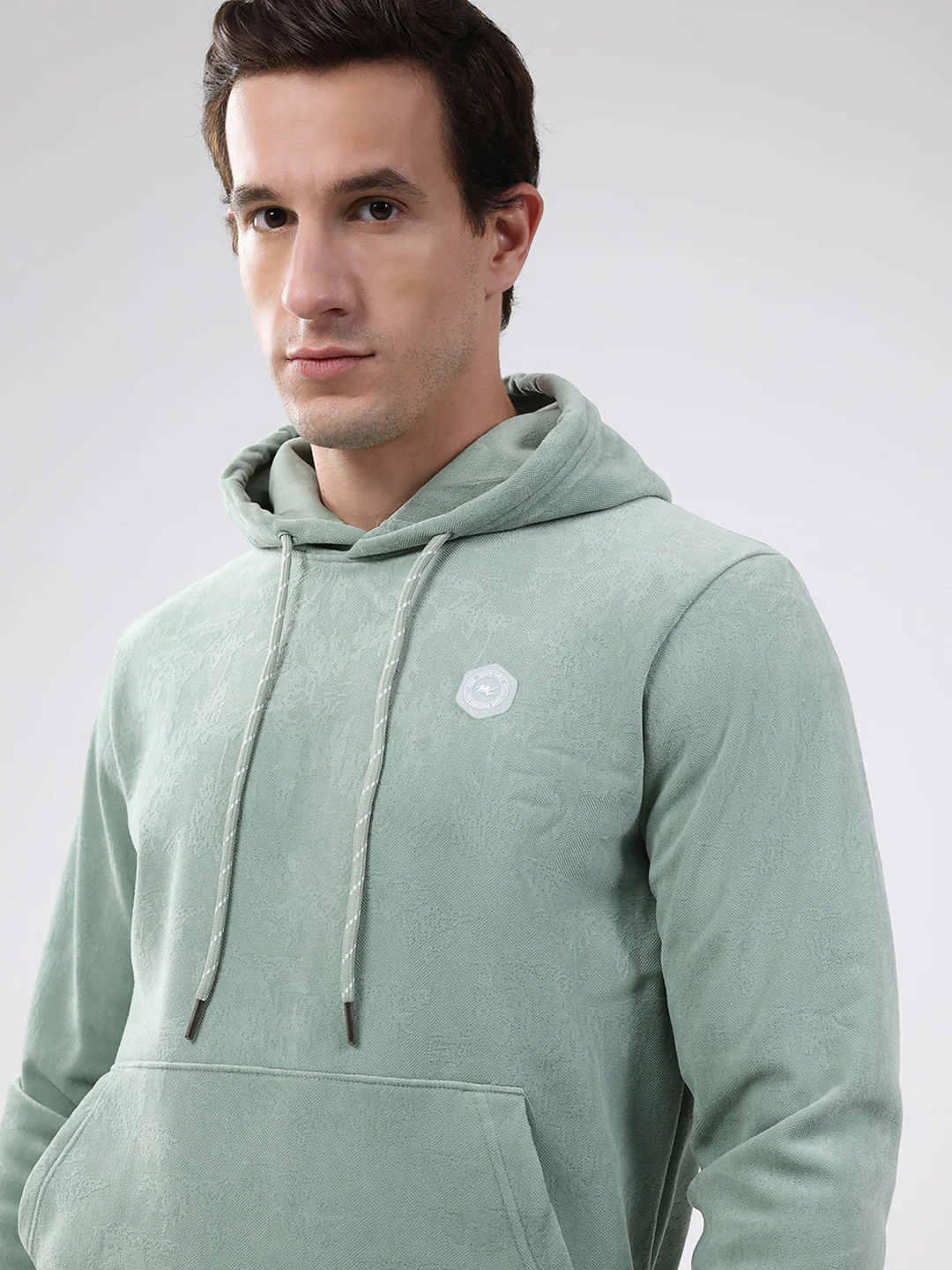 Men Green Super Soft Hooded Sweatshirt - Extra Warm - Image 8