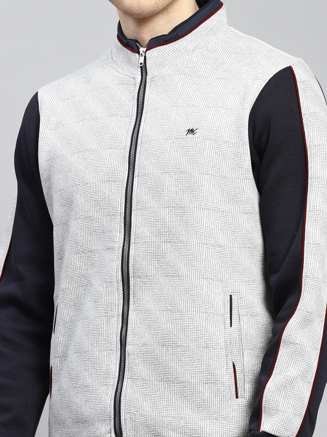Men Grey Plain Tracksuit - Image 6