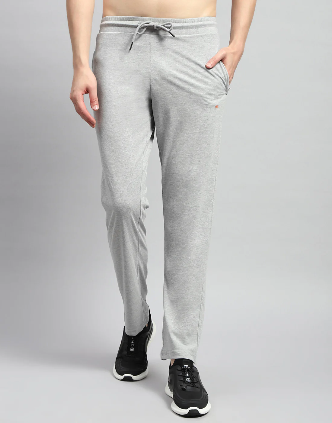 Men Grey Printed Round Neck Half Sleeve Lower Set - Image 7