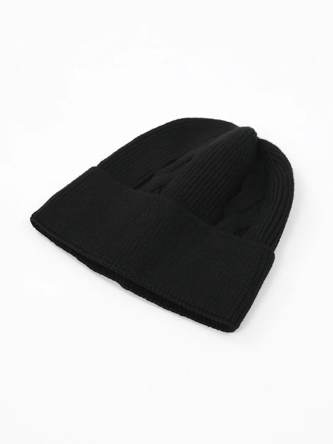 Men Grey Solid Blend Wool Cap - Image 6