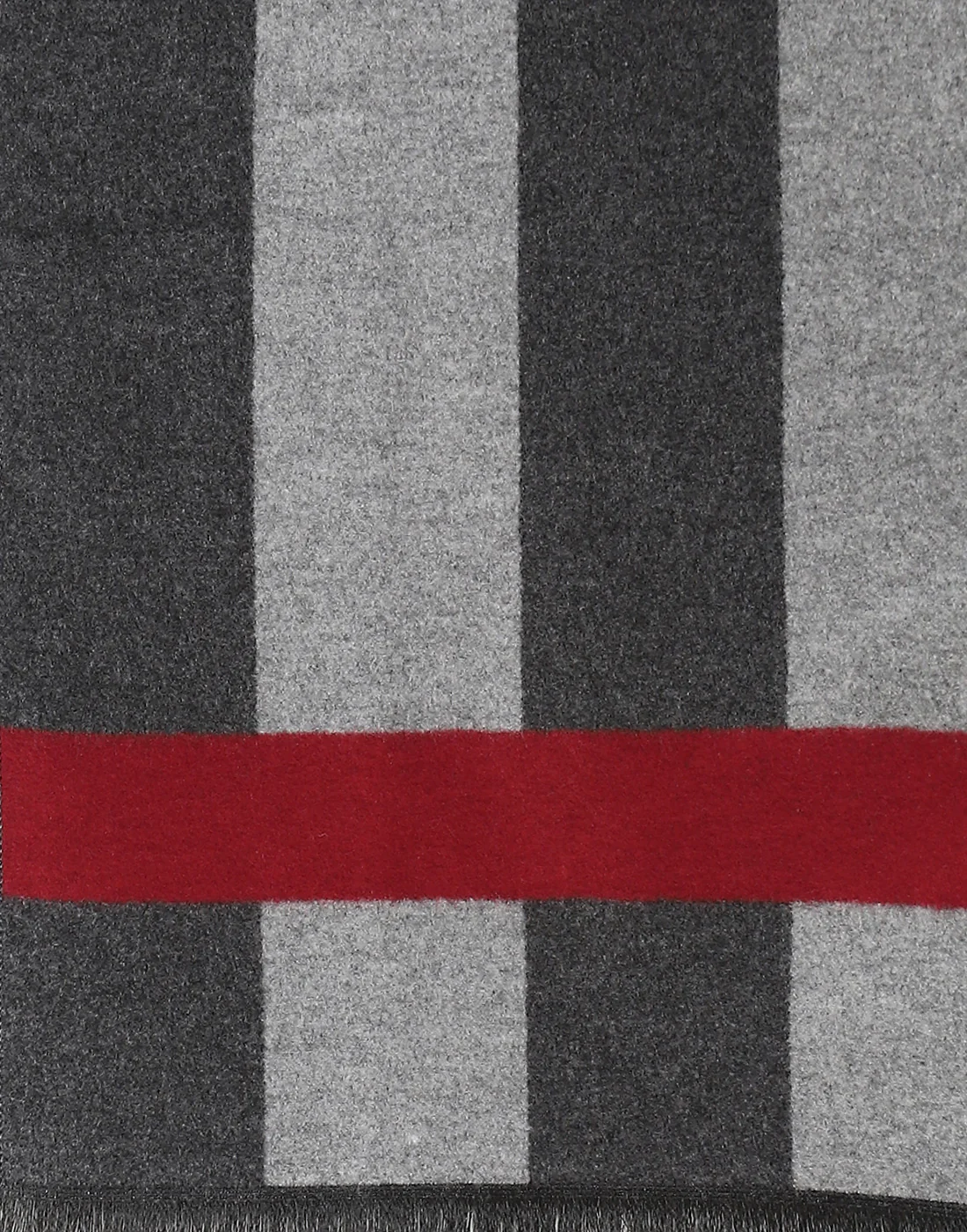 Men Grey Solid Muffler - Image 7