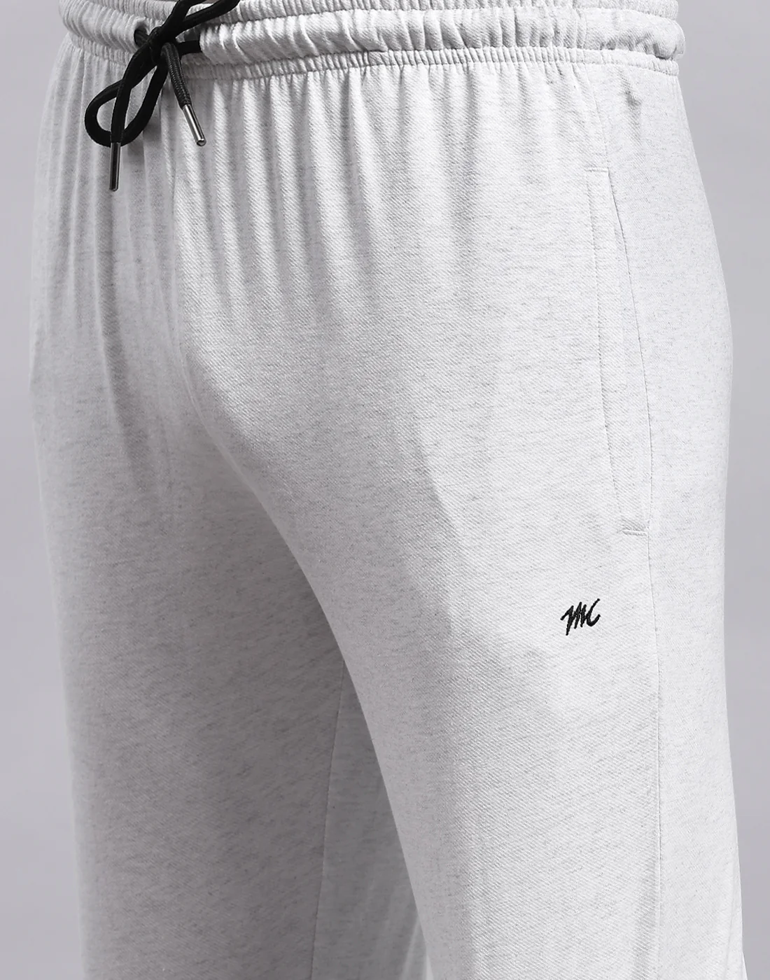 Men Grey Solid Polo Collar Half Sleeve Lower Set - Image 8