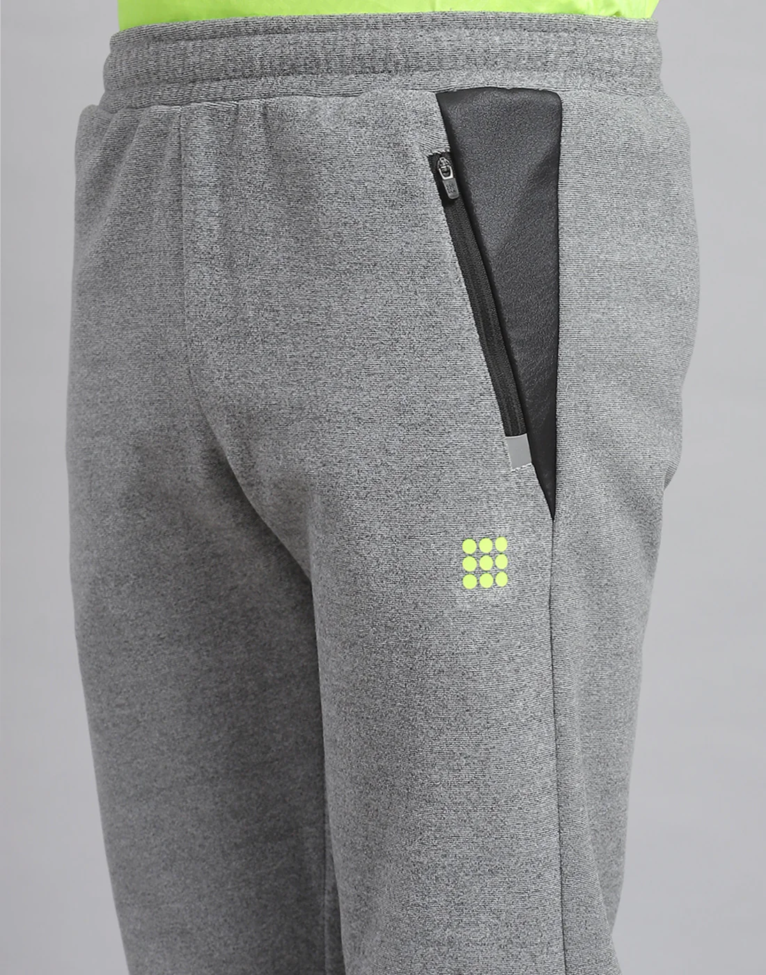 Rock.it Men Grey Solid Regular Fit Winter Lower - Image 6