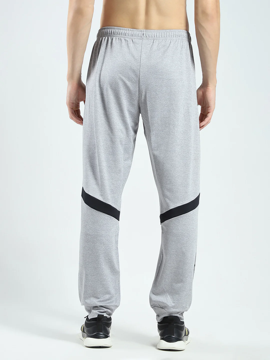 Rock.it Men Grey Solid Regular Fit Lower - Image 5