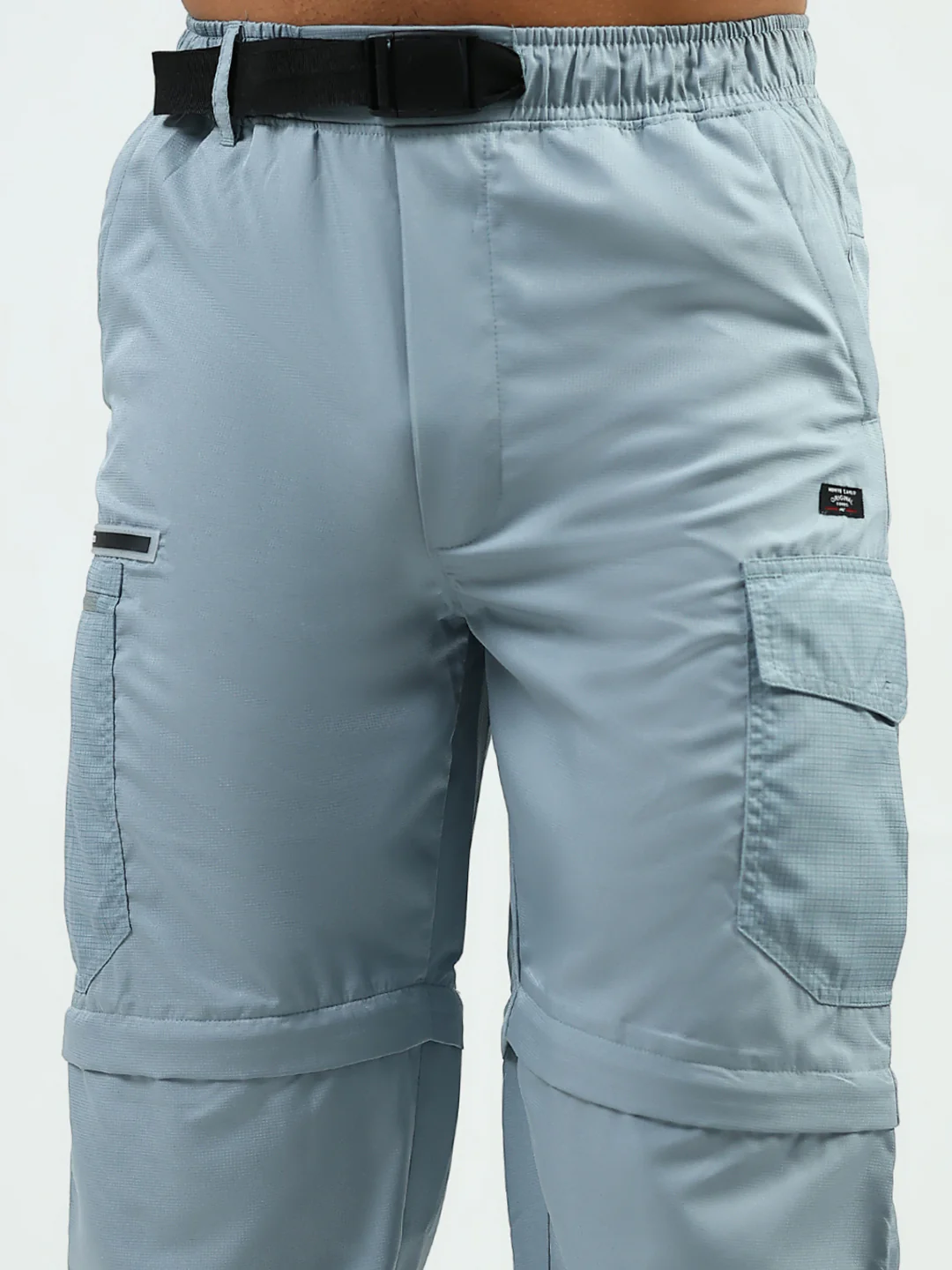 Men Grey Solid Regular Fit Lower - Image 8