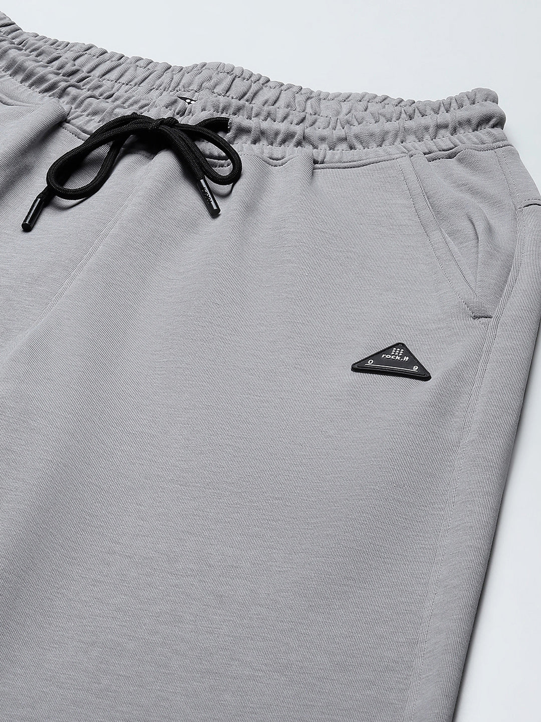 Rock.it Men Grey Solid Regular Fit Winter Lower - Image 8