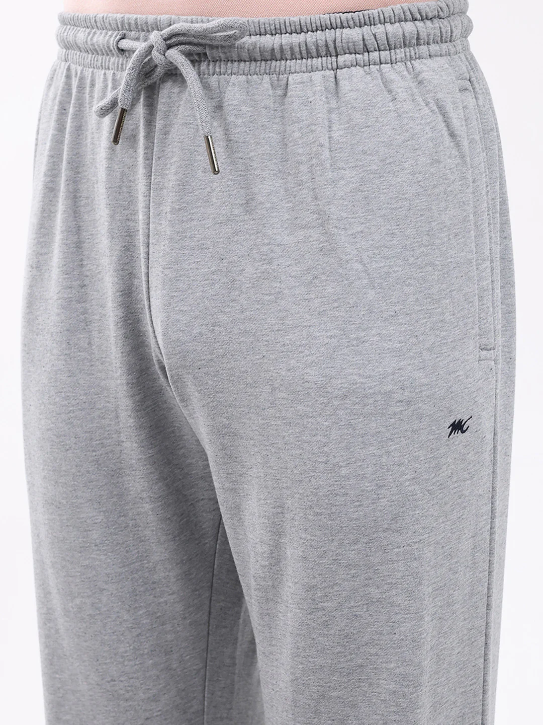 Men Grey Solid Regular Fit Winter Lower - Image 6