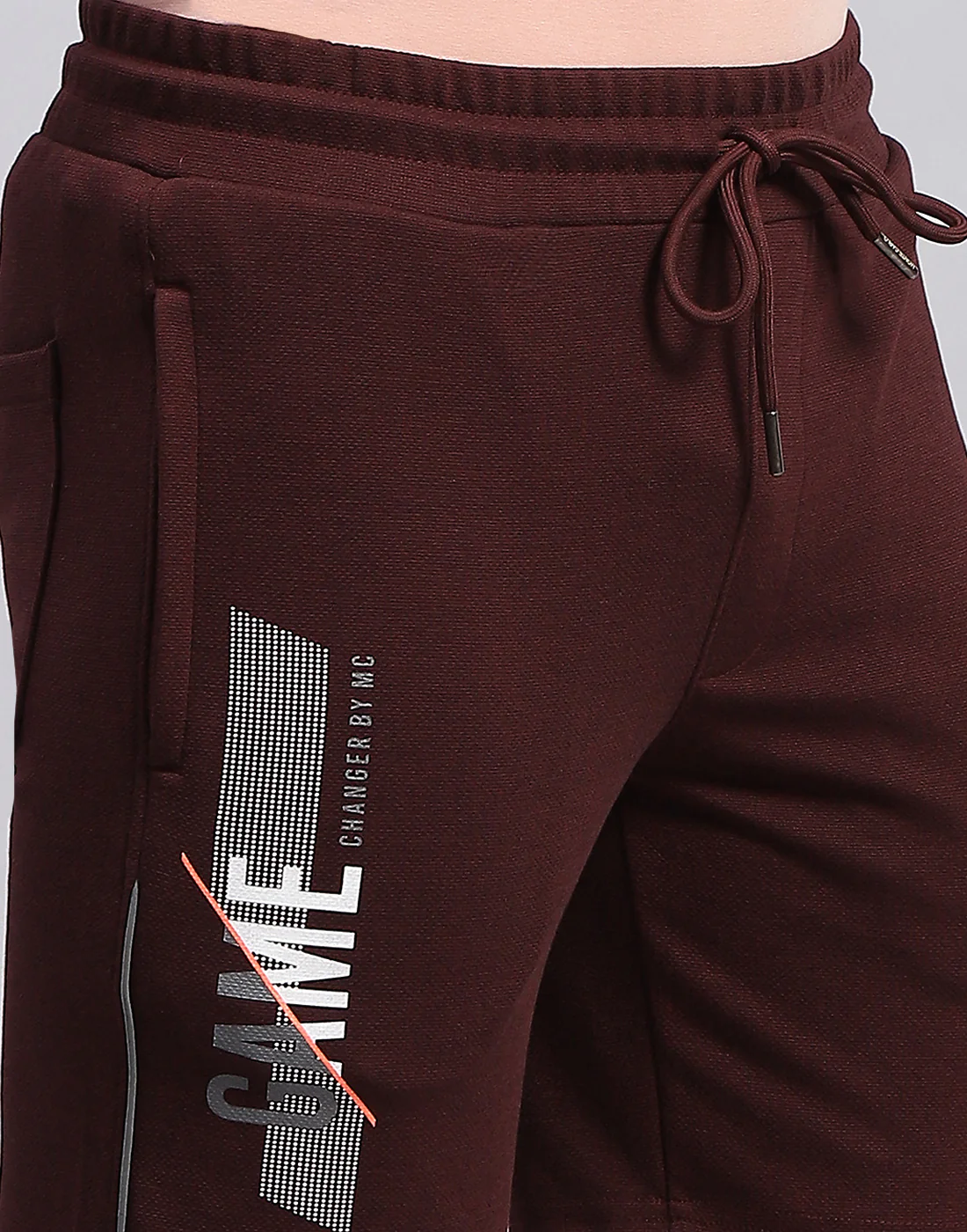 Men Maroon Solid Regular Fit Bermuda - Image 6