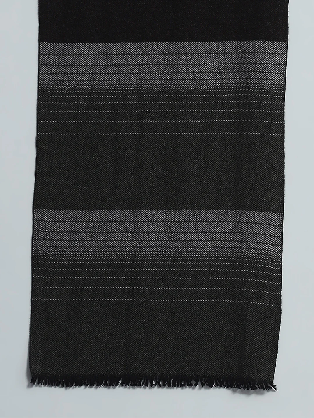 Men Multicolor Self Design Muffler - Image 7