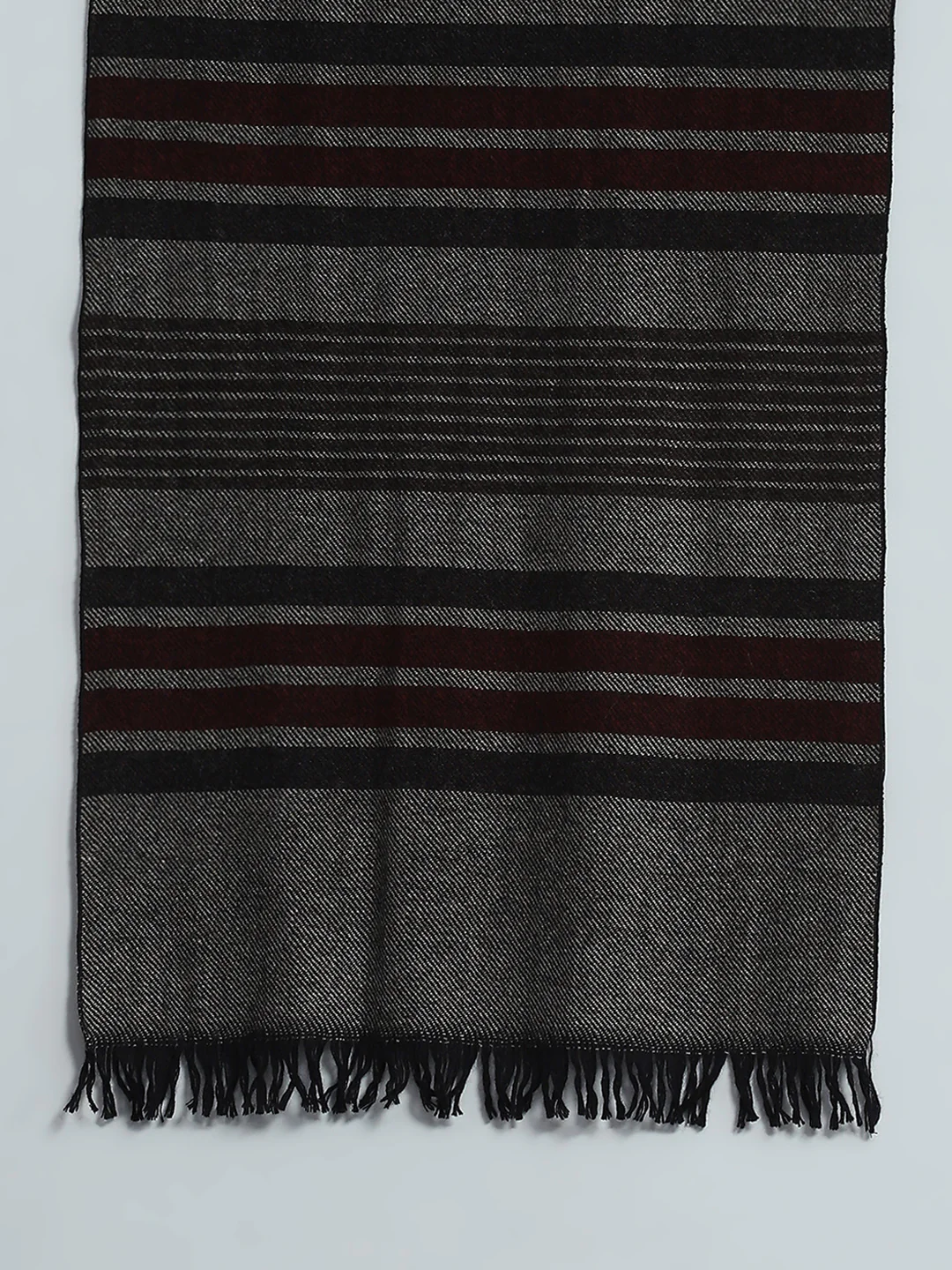 Men Multicolor Self Design Muffler - Image 7