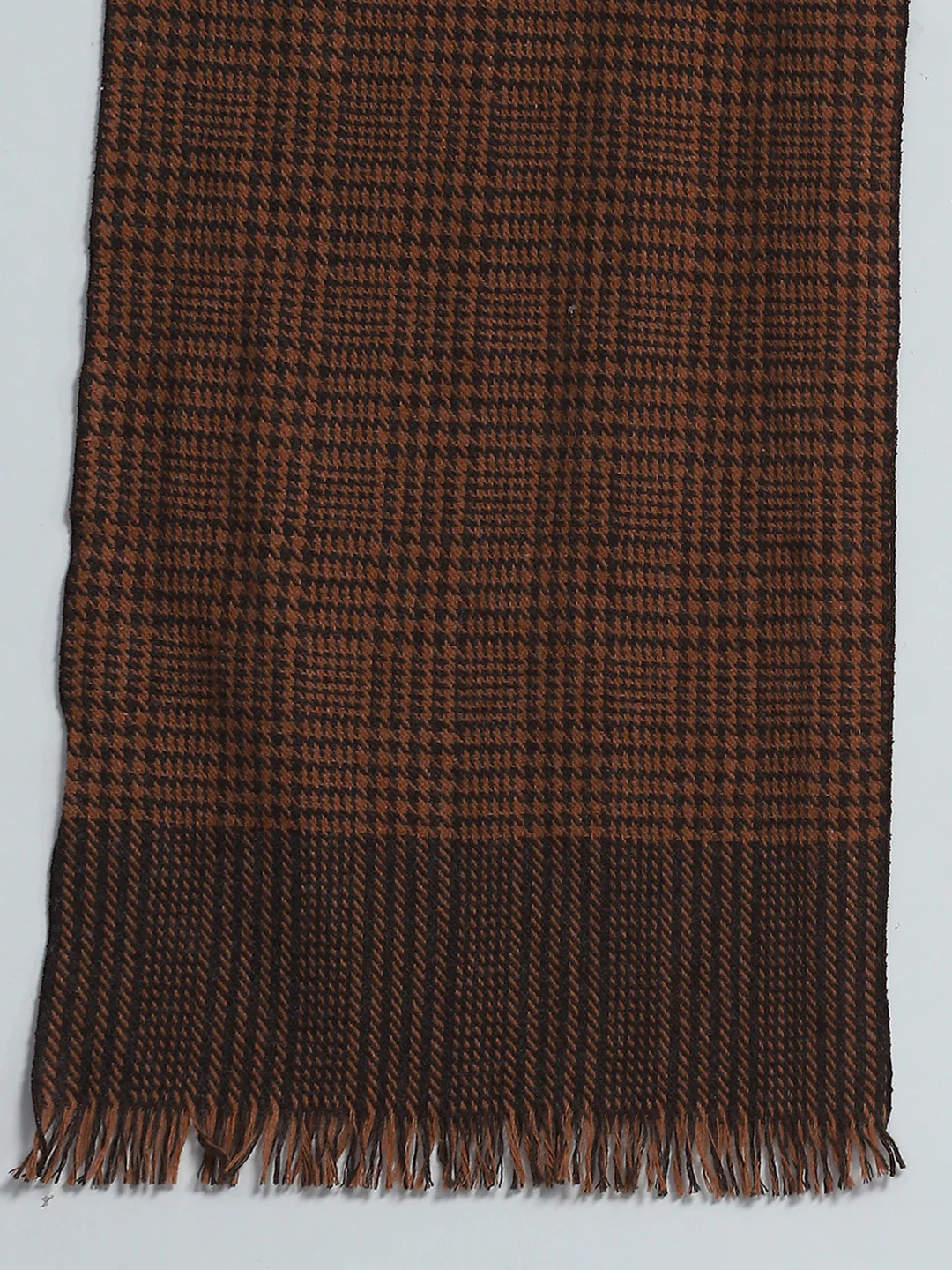 Men Multicolor Self Design Muffler - Image 7