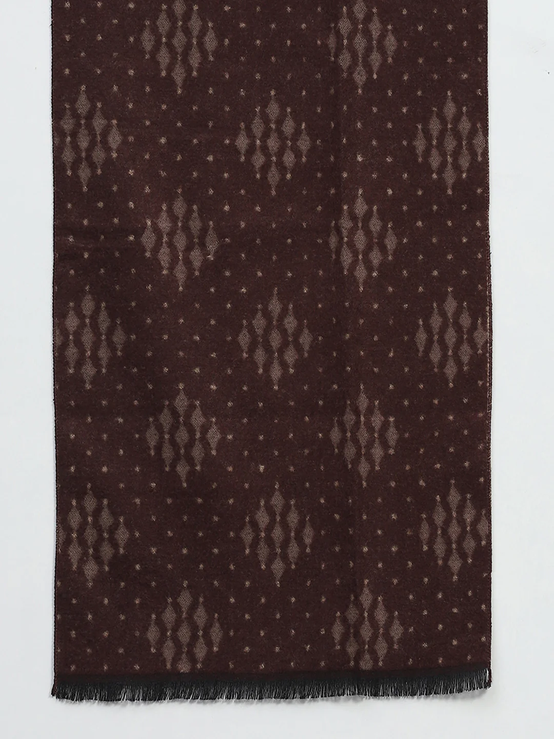 Men Multicolor Self Design Muffler - Image 7