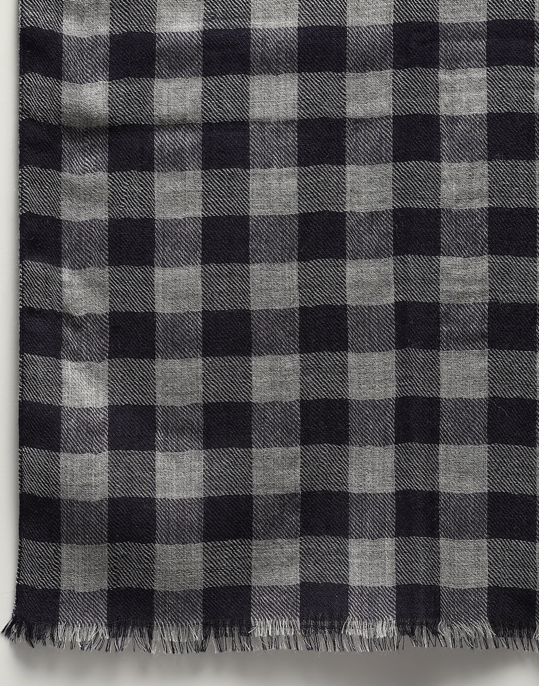 Men Multicolor Self Design Wool Muffler - Image 7