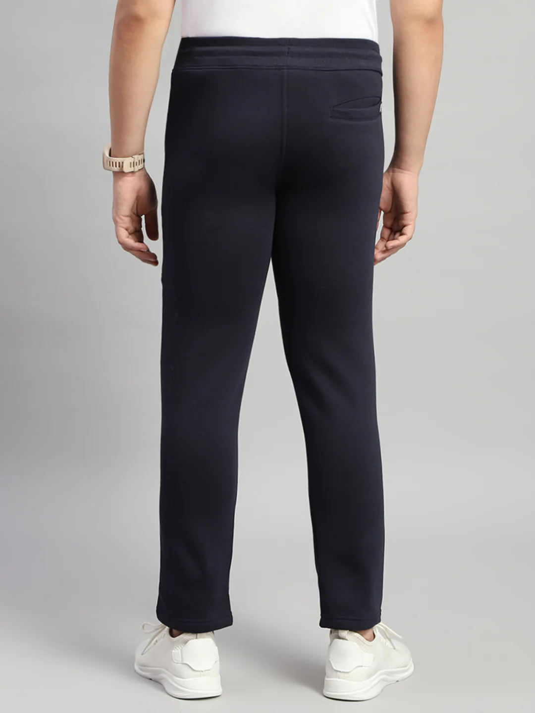 Rock.it Men Navy Blue Printed Regular Fit Lower - Image 5
