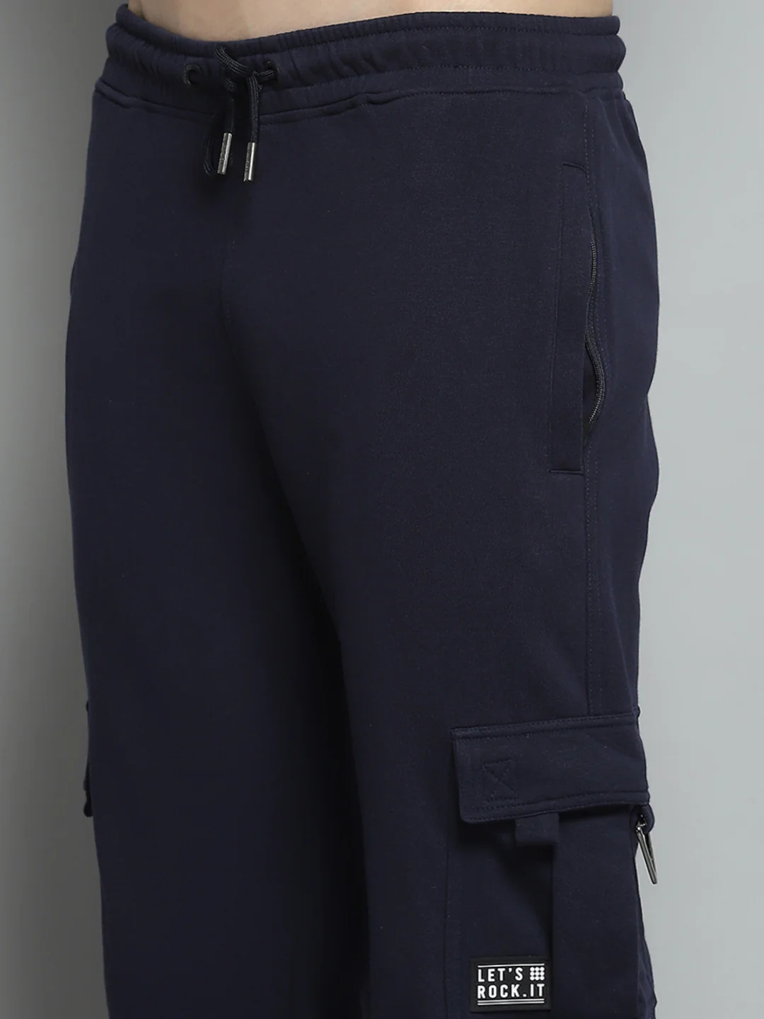 Rock.it Men Navy Blue Solid   Lower - Image 6
