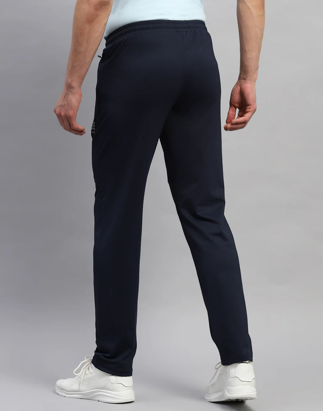 Rock.it Men Navy Blue Solid Regular Fit Lower - Image 5