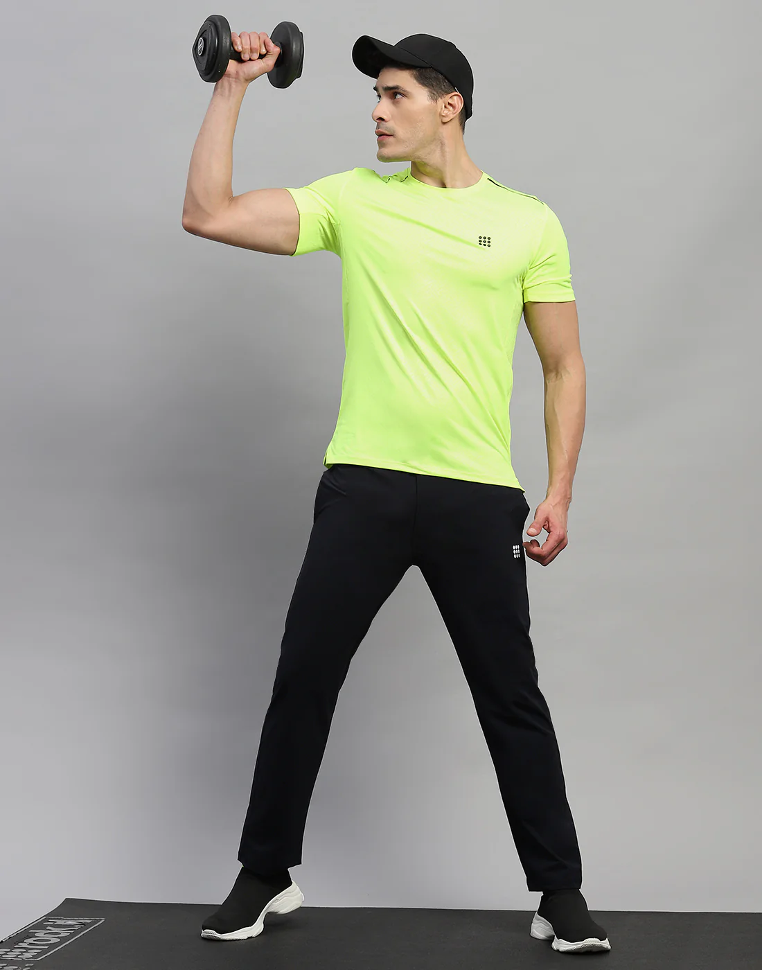 Rock.it Men Navy Blue Solid Regular Fit Lower - Image 2