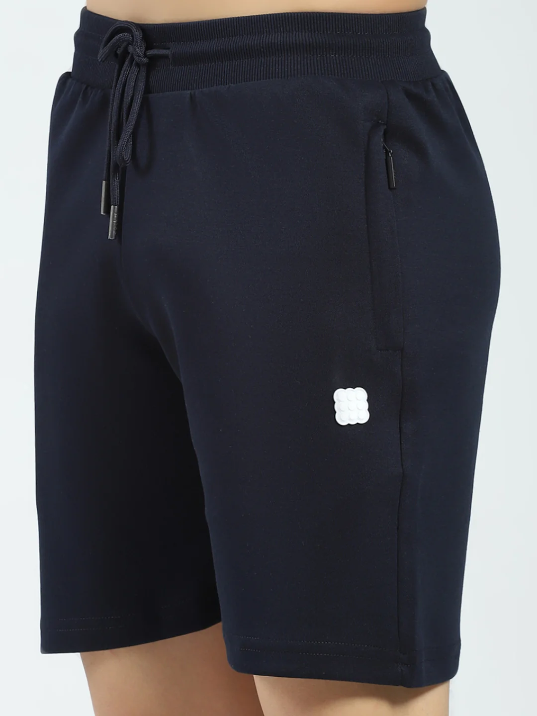 Rock.it Men Navy Blue Solid Regular Fit Shorts - Image 6