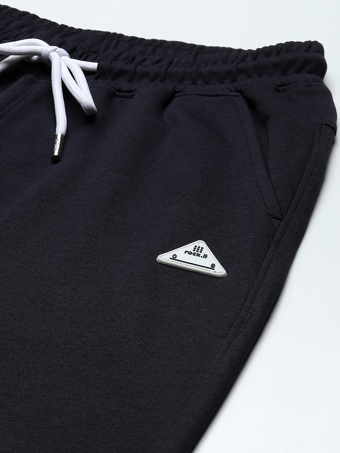 Rock.it Men Navy Blue Solid Regular Fit Winter Lower - Image 9