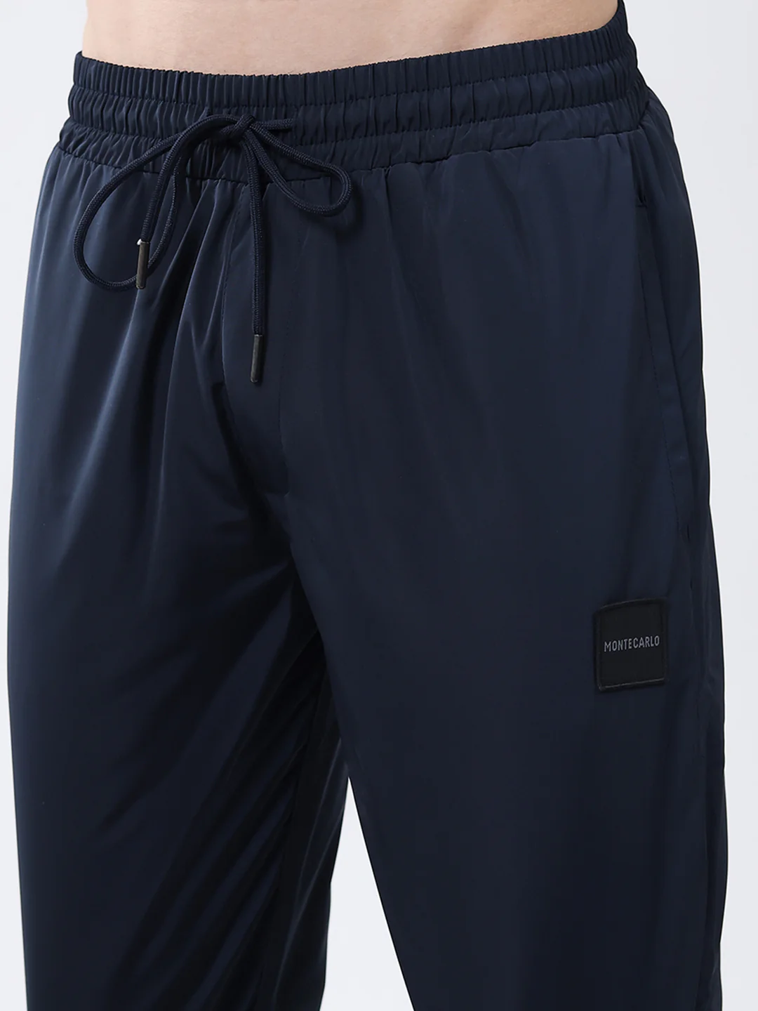 Men Navy Blue Solid Regular Fit Winter Lower - Image 6