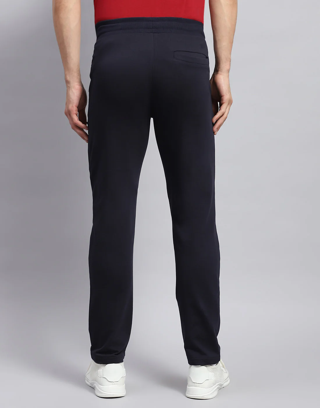 Rock.it Men Navy Blue Solid Smart Fit Jogger - Image 5