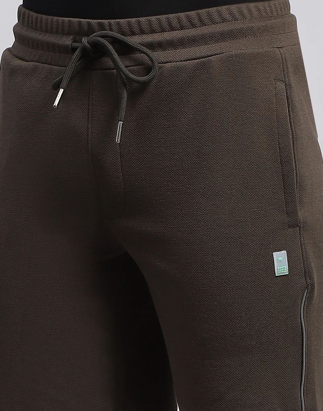 Men Olive Solid Regular Fit Bermuda - Image 6