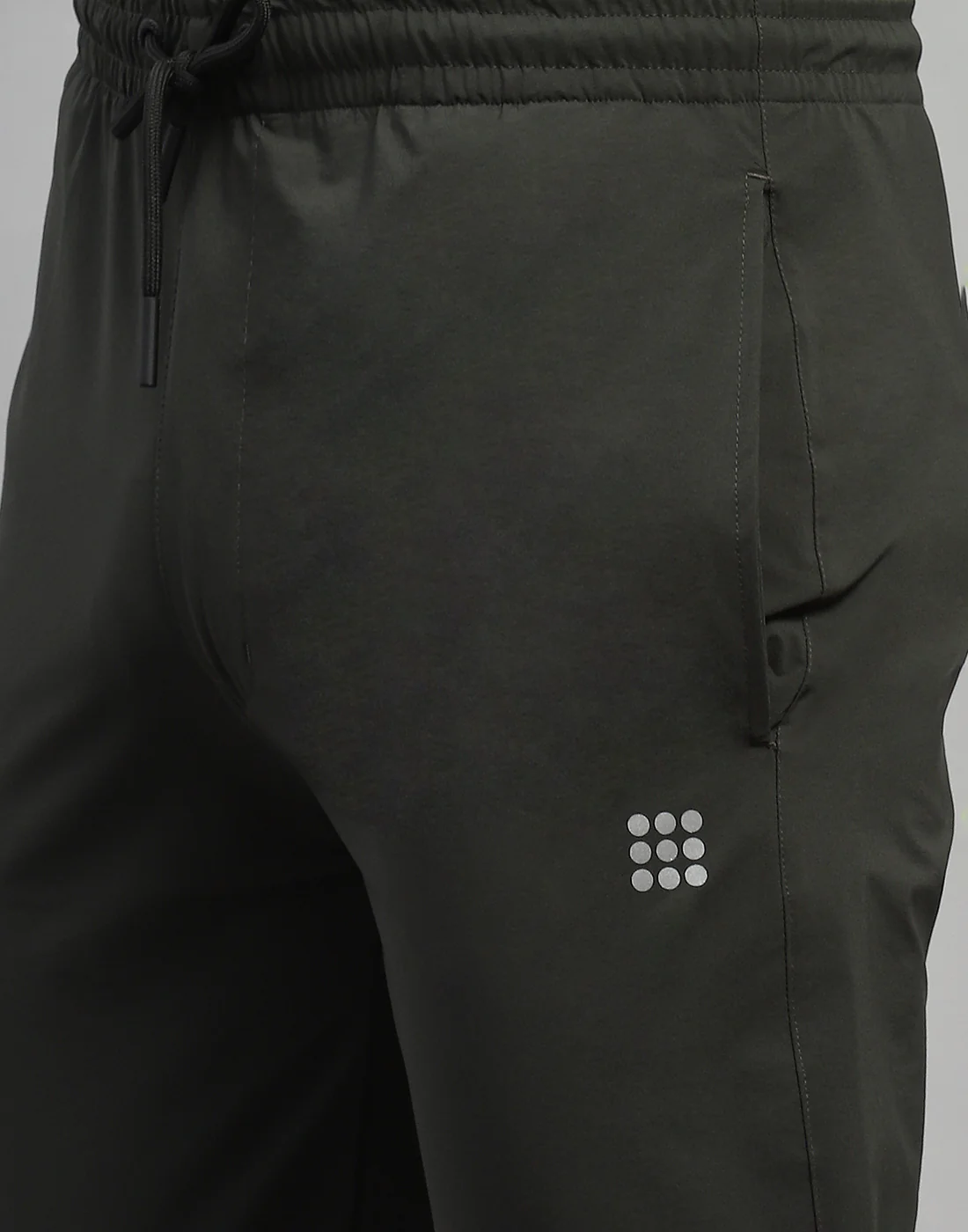 Rock.it Men Olive Solid Regular Fit Lower - Image 6