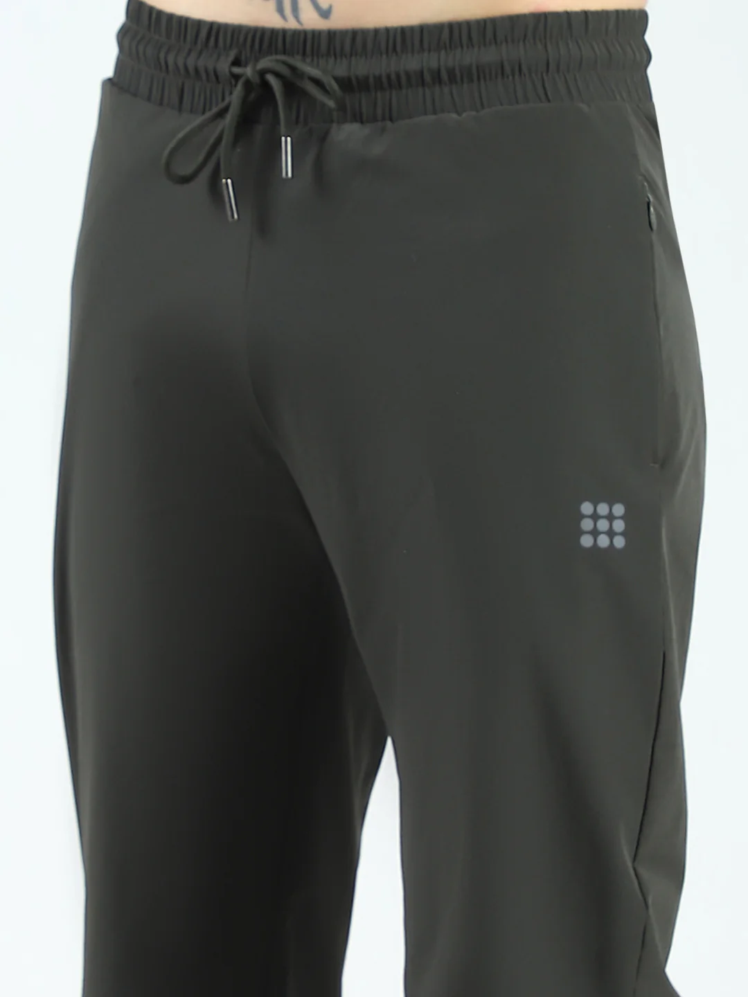 Rock.it Men Olive Solid Regular Fit Lower - Image 6