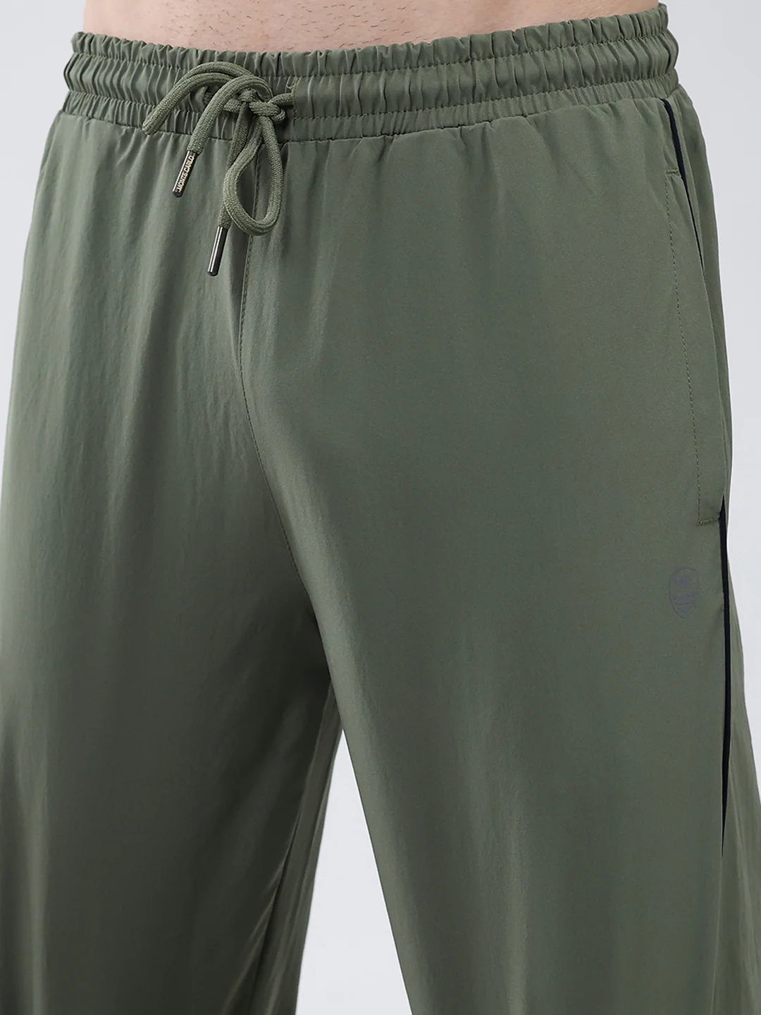 Men Olive Solid Regular Fit Winter Lower - Image 6