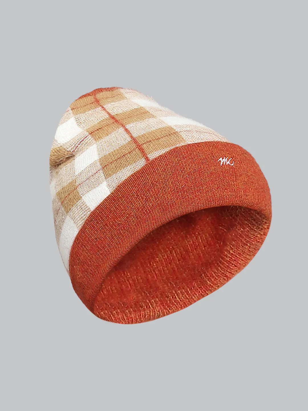 Men Rust Self Design Cap - Image 2
