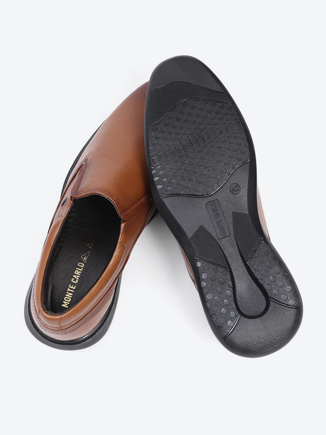 Monte Carlo Tan Formal Slip-On for Men - Image 6