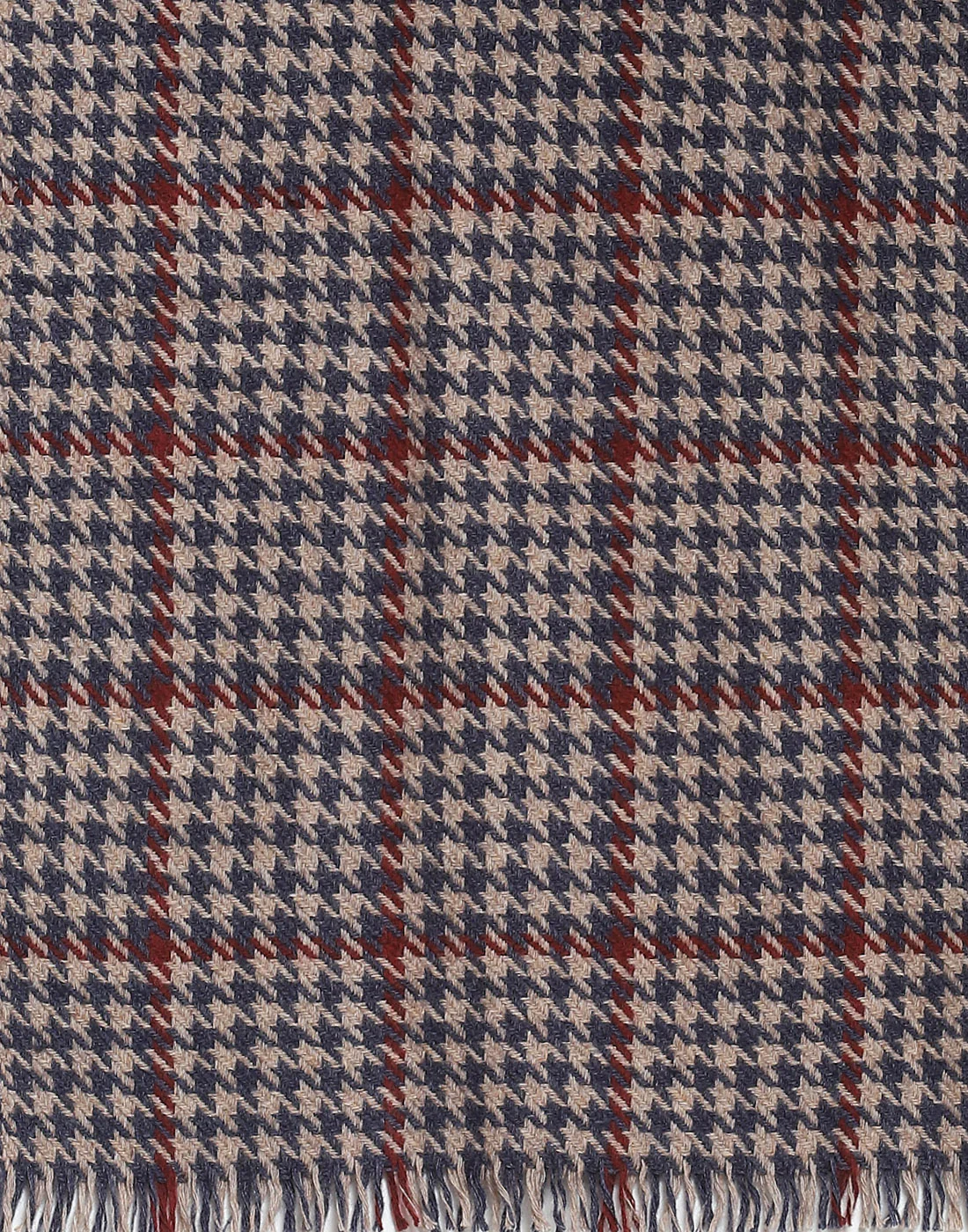 Men Teal Blue Check Muffler - Image 7