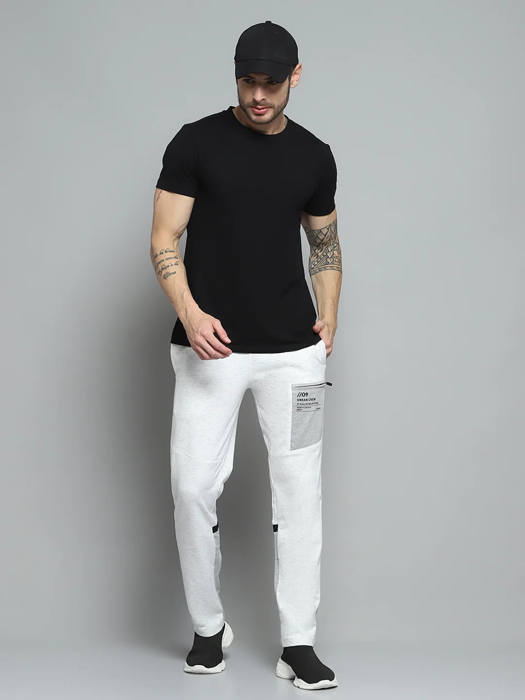 Rock.it Men White Printed Lower - Image 2