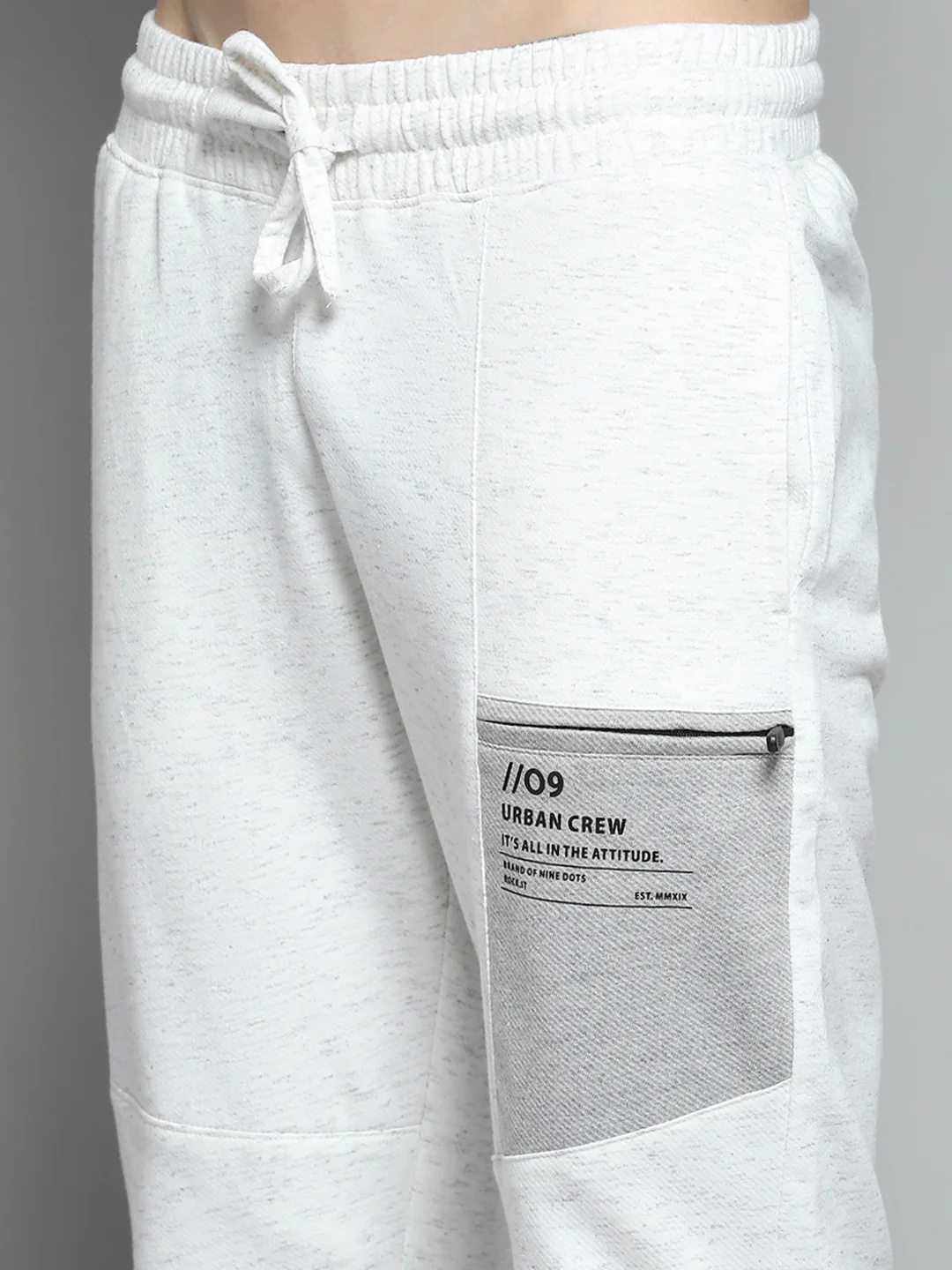 Rock.it Men White Printed Lower - Image 6