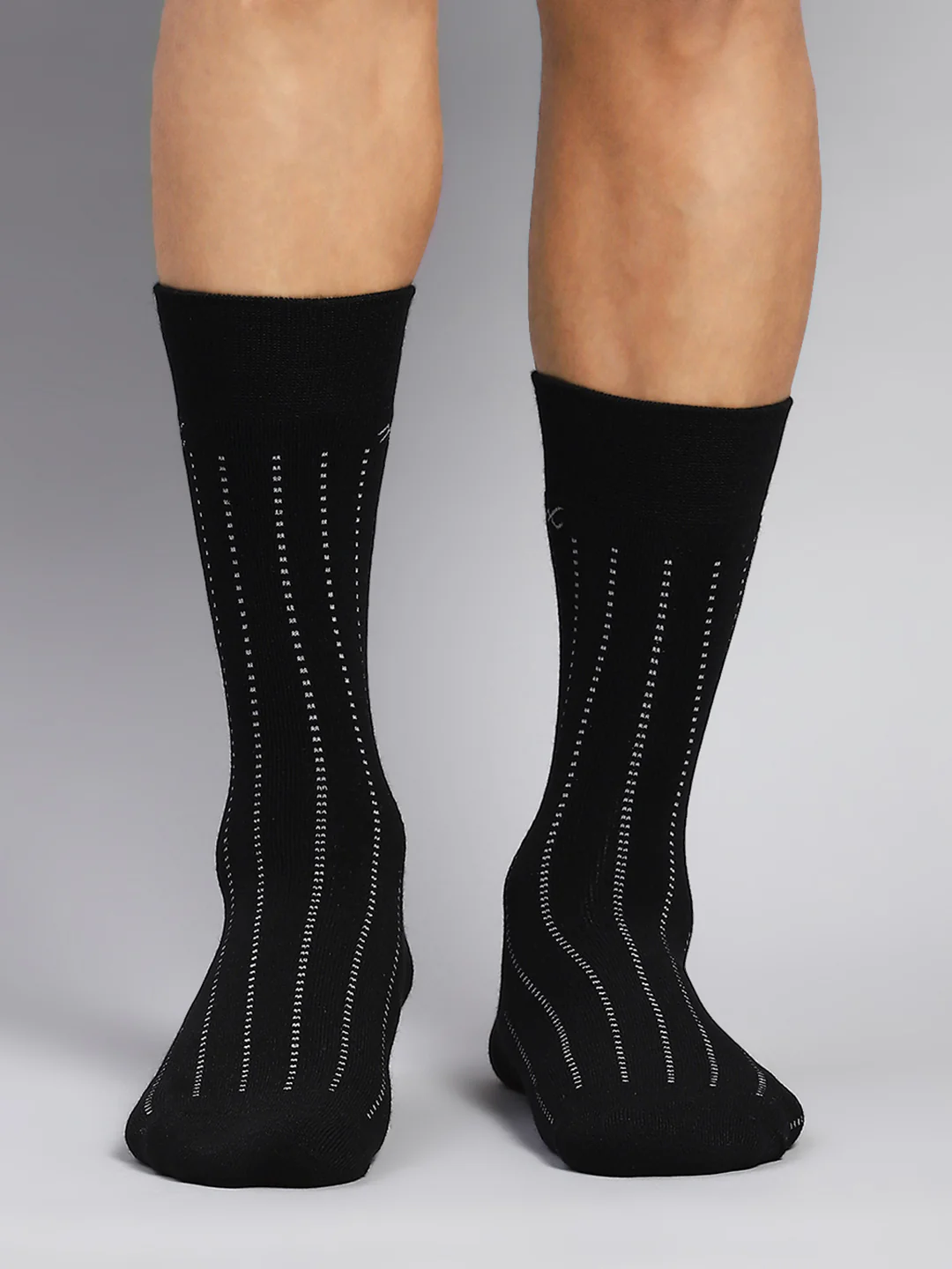 Men Wool blend Self Design Calf Length Socks (Pack of 2) - Image 6