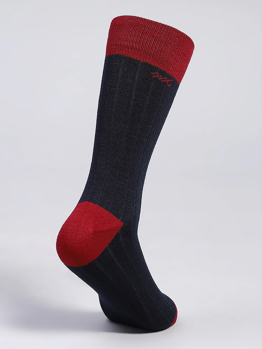 Men Wool blend Solid Mid Calf Length Socks (1 Pair) - Image 4