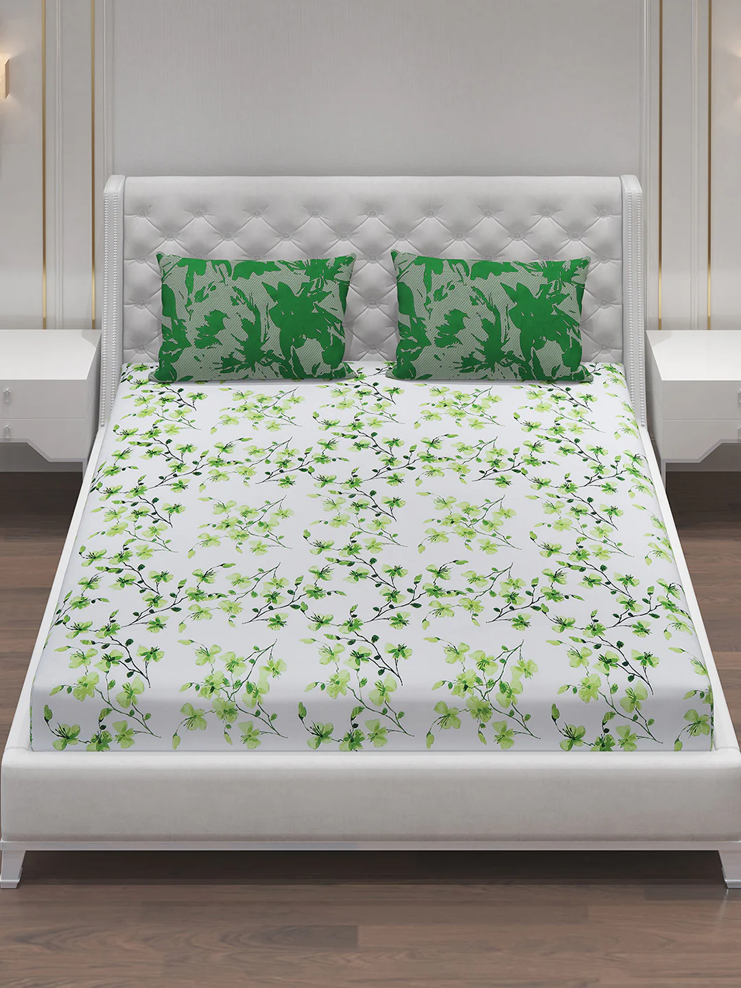 MOCA by Monte Carlo 104 GSM Cotton Double Bedsheet (2 Pcs Set) - Image 3