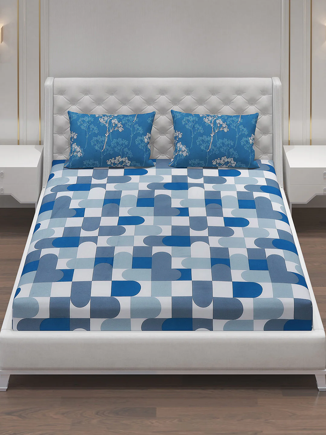 MOCA by Monte Carlo 104 GSM Cotton Double Bedsheet (2 Pcs Set) - Image 2
