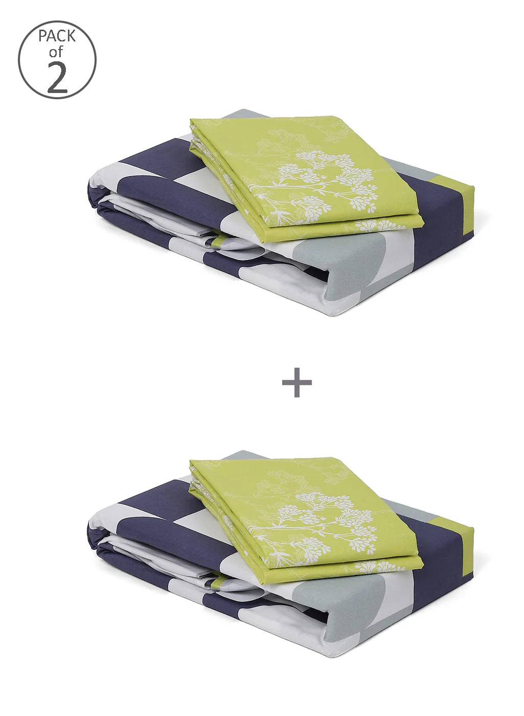 MOCA by Monte Carlo 104 GSM Cotton Double Bedsheet (2 Pcs Set) - Image 10