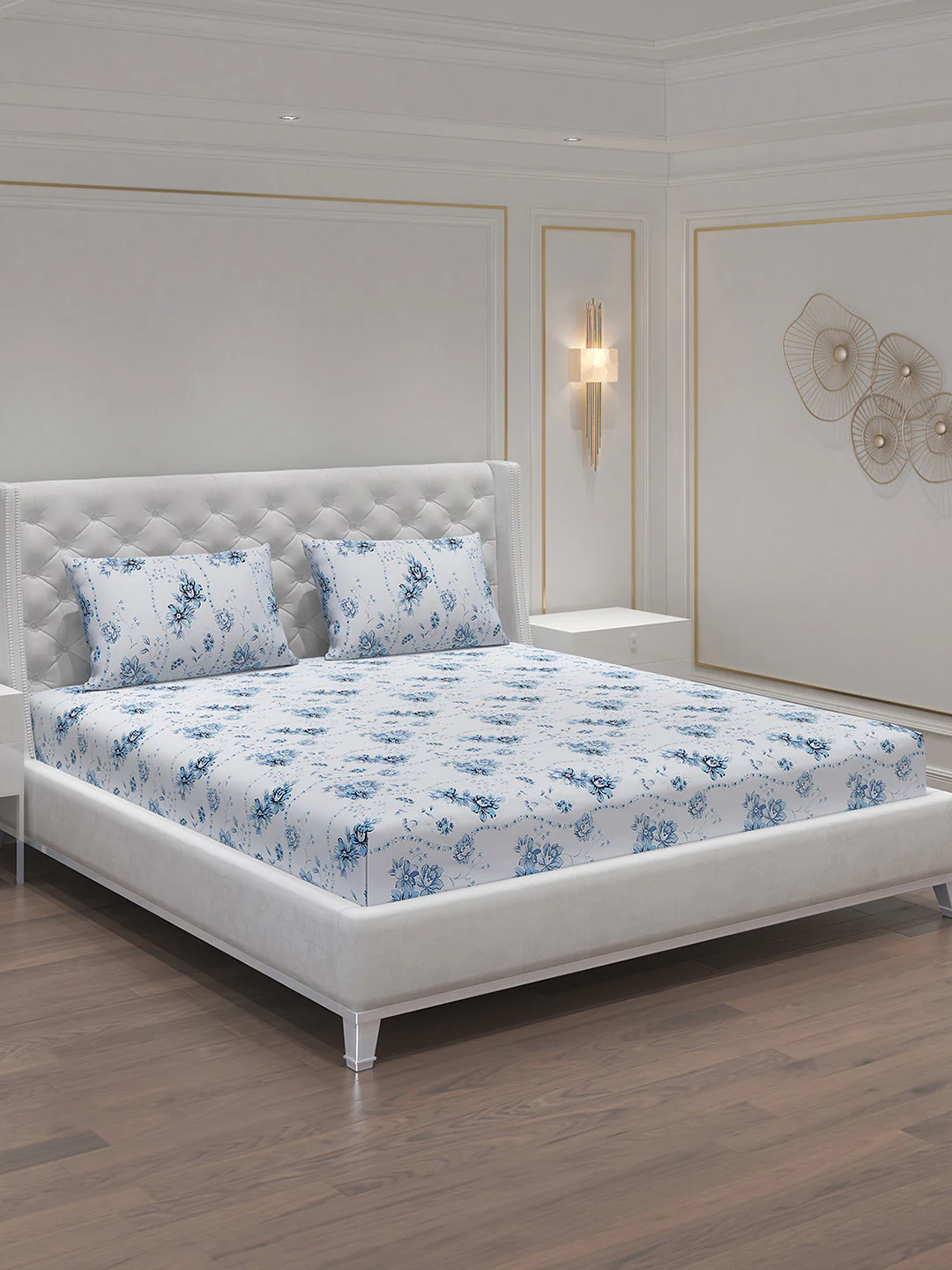 MOCA by Monte Carlo 104 GSM Cotton Double Bedsheet (2 Pcs Set) - Image 2