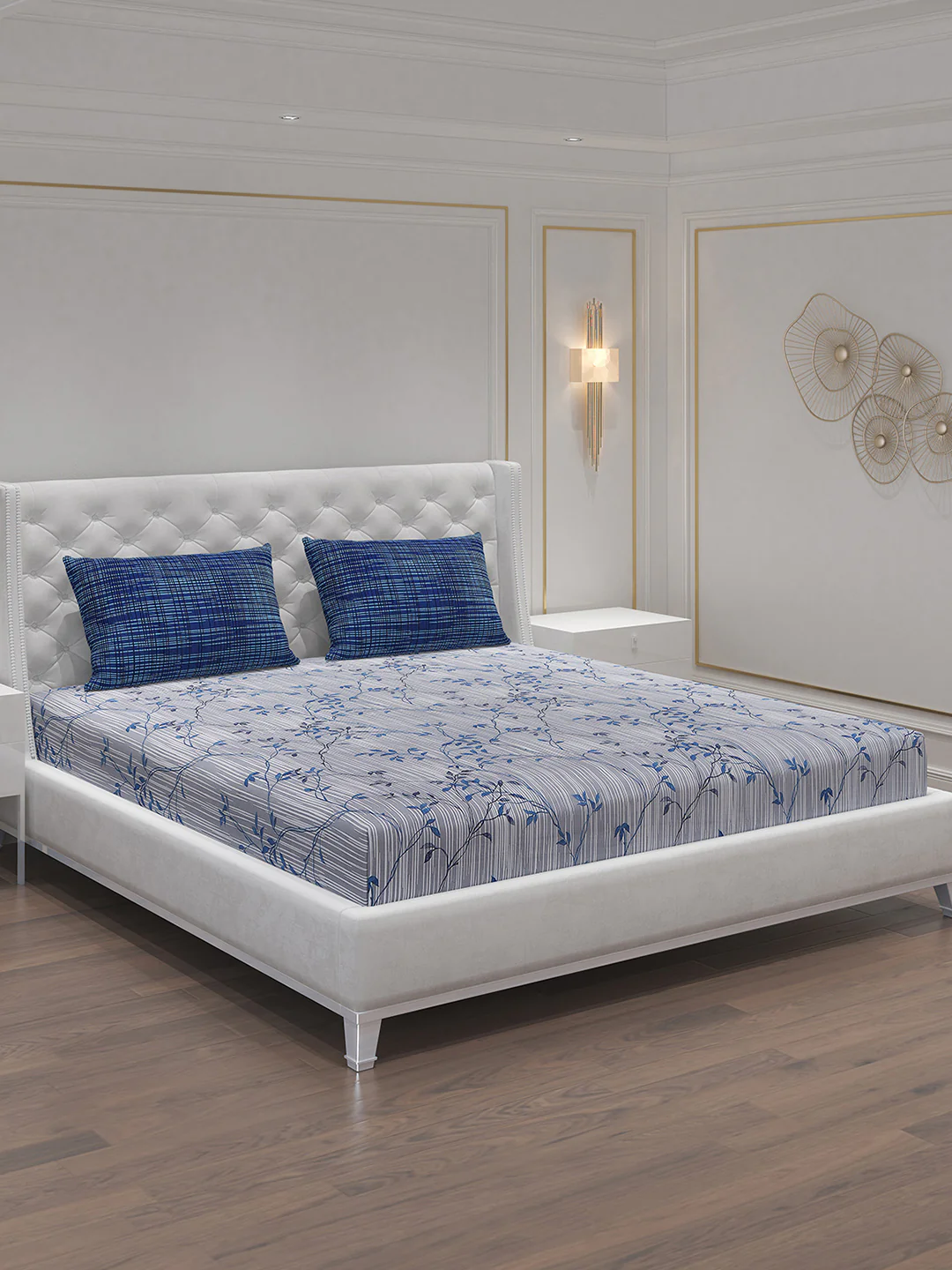 MOCA by Monte Carlo 104 GSM Cotton Double Bedsheet (2 Pcs Set) - Image 2