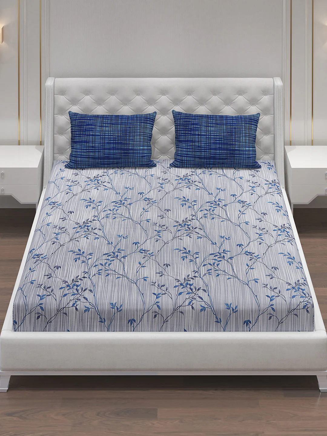 MOCA by Monte Carlo 104 GSM Cotton Double Bedsheet (2 Pcs Set) - Image 3