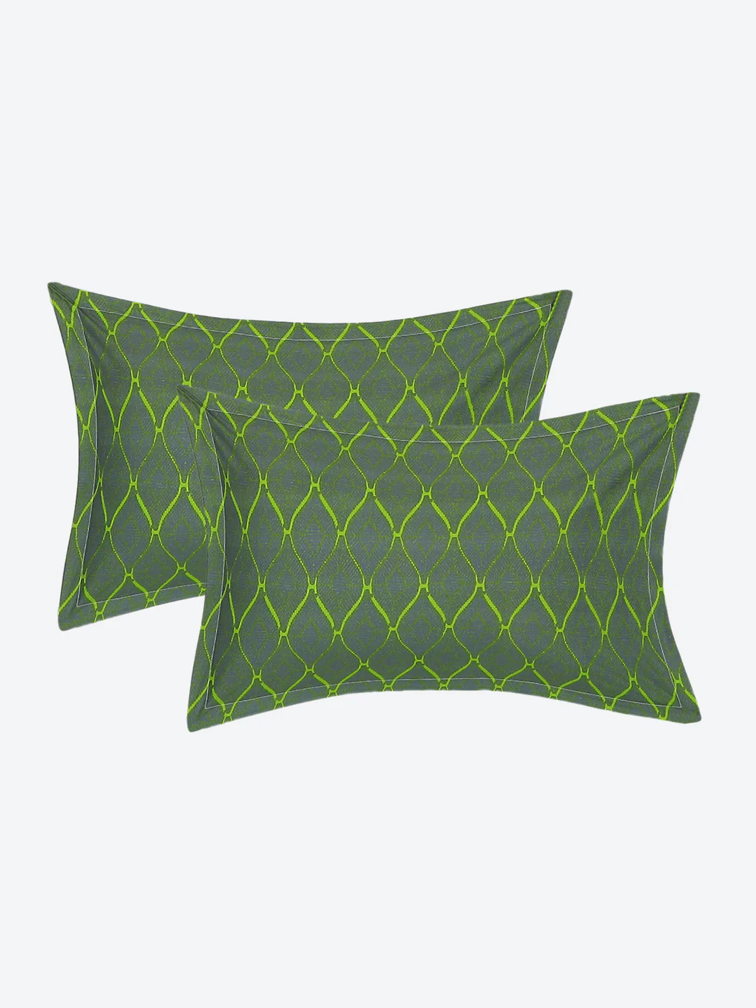 MOCA by Monte Carlo 104 TC Cotton Double Bedsheet with 2 Pillow Covers - Image 7