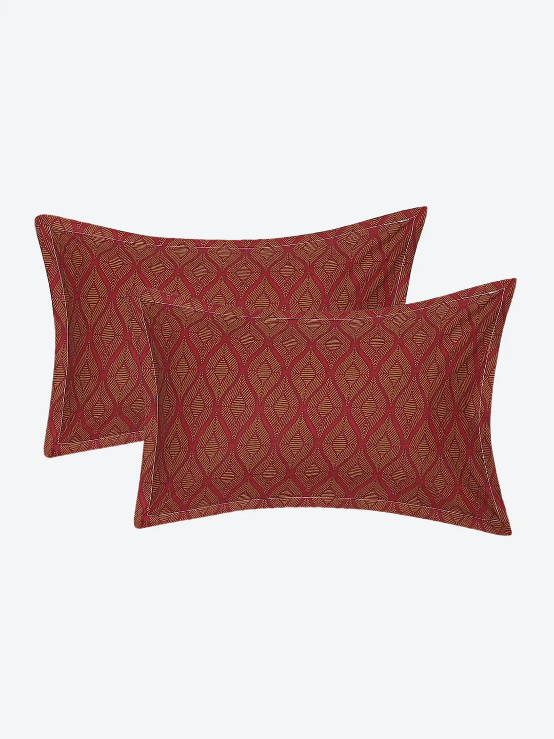 MOCA by Monte Carlo 104 TC Cotton Double Bedsheet with 2 Pillow Covers - Image 7