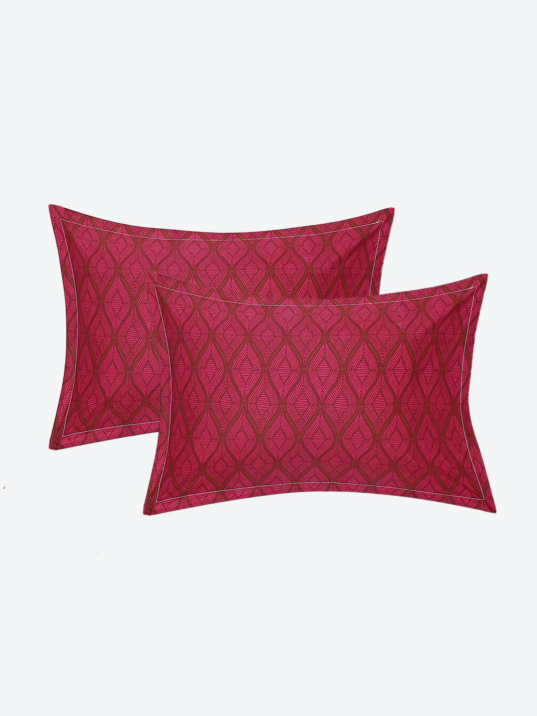 MOCA by Monte Carlo 104 TC Cotton Double Bedsheet with 2 Pillow Covers - Image 7