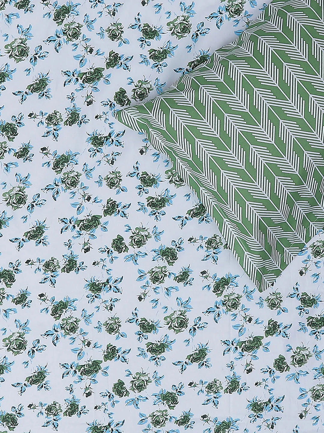 MOCA by Monte Carlo 104 TC Cotton Double Bedsheet with 2 Pillow Covers - Image 5