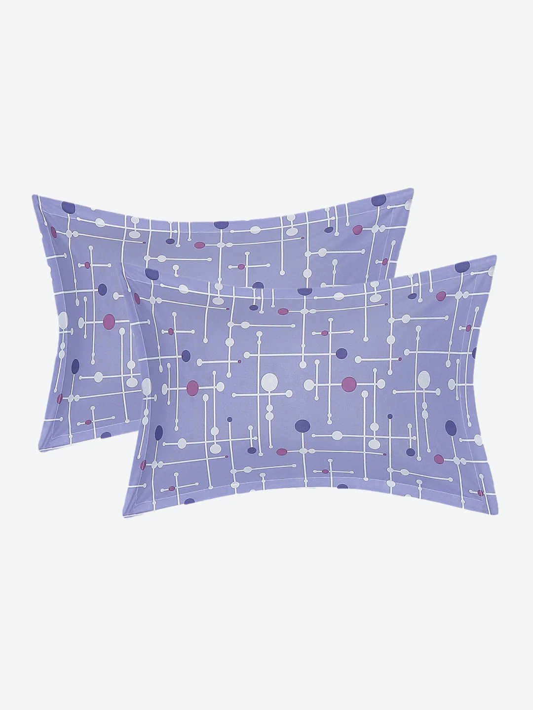 MOCA by Monte Carlo 104 TC Cotton Double Bedsheet with 2 Pillow Covers - Image 7