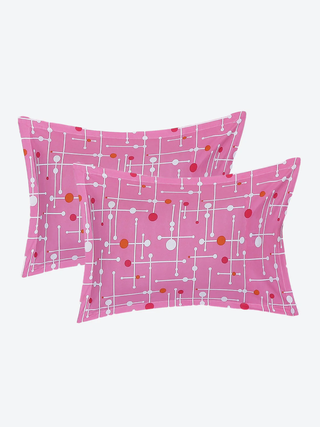 MOCA by Monte Carlo 104 TC Cotton Double Bedsheet with 2 Pillow Covers - Image 7