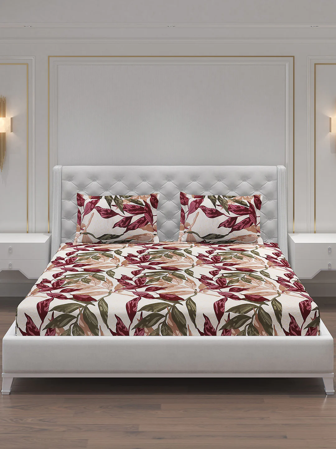 MOCA by Monte Carlo 120 GSM Microfibre Double Bedsheet (2 Pcs Set) - Image 3