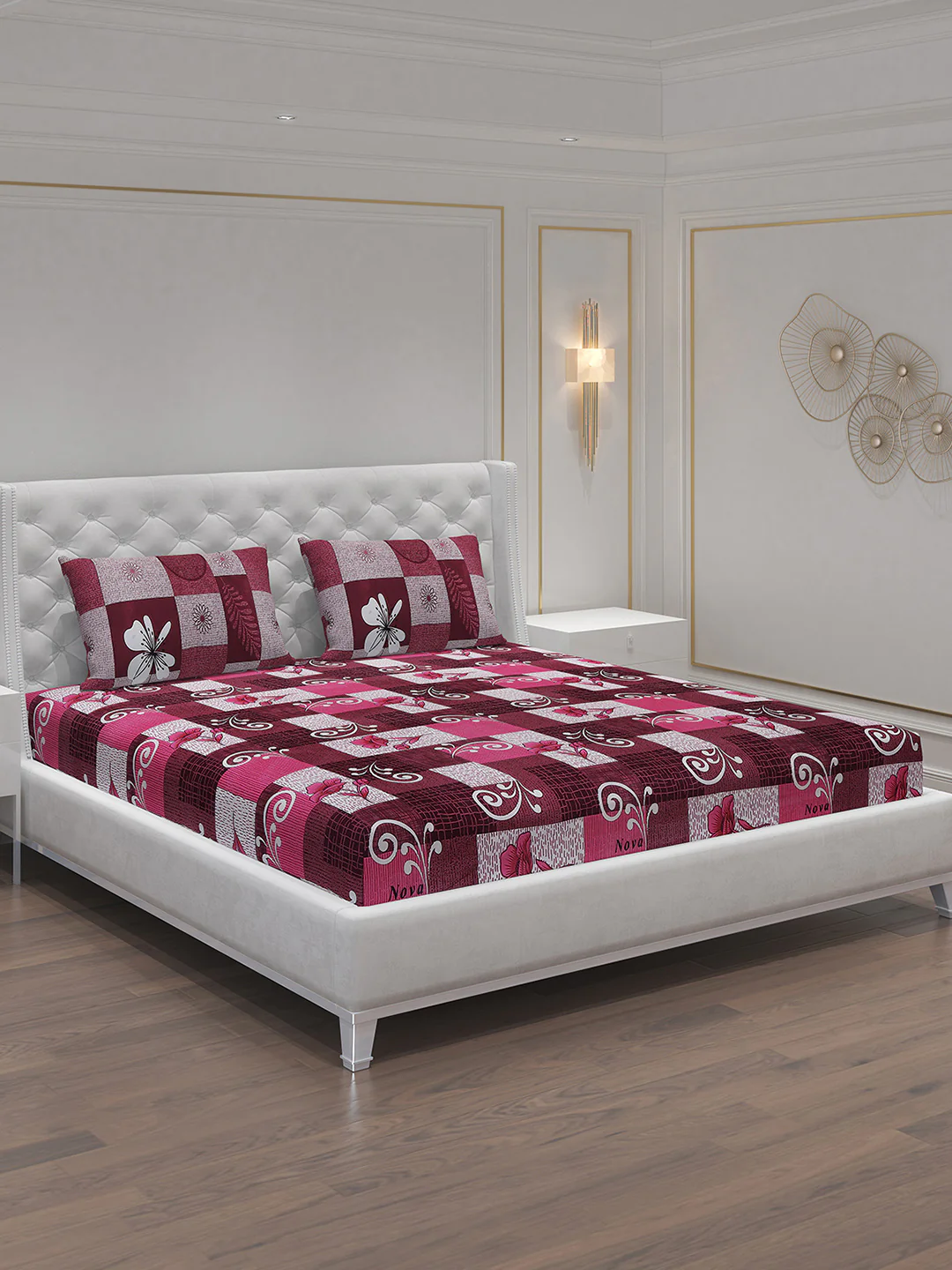 MOCA by Monte Carlo 120 GSM Microfibre Double Bedsheet (2 Pcs Set) - Image 2